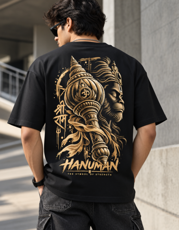 20261010130920-1f1c4abc-e0f0-608c-a2a4-22bb05d780c5.png Hanuman Graphic T-Shirt – Black & Gold Streetwear