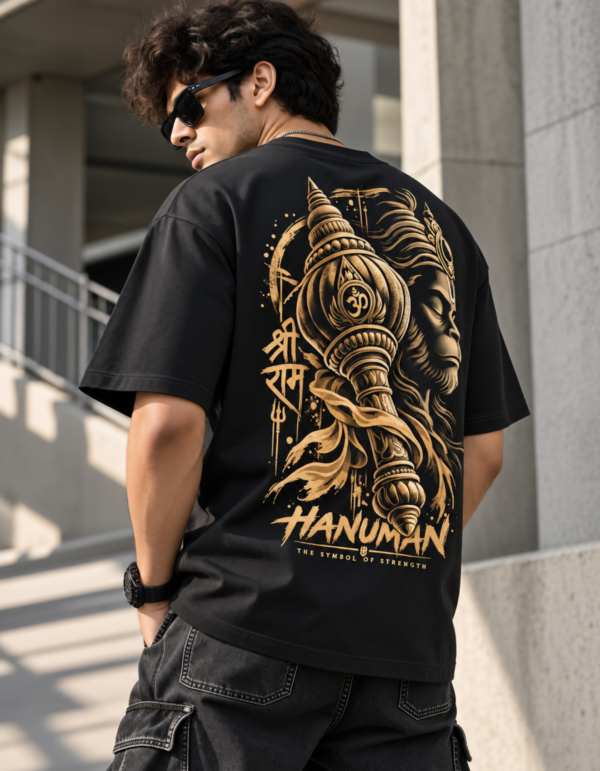 20261010130920-1f1c4abc-e1f5-628e-9c4a-4e27b68f3f3f.png Hanuman Graphic T-Shirt – Black & Gold Streetwear
